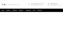 Tablet Screenshot of infinance.com.mx