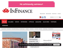 Tablet Screenshot of infinance.nl